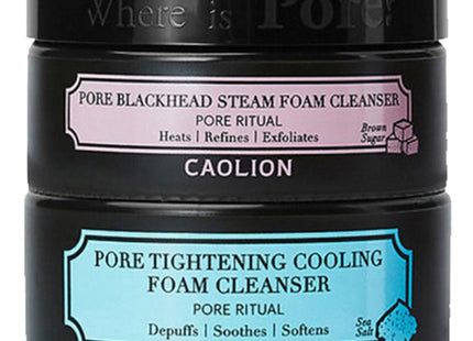 KAORIION  Hot 20g + Cool 30g Pore Foam Cleanser, 1 Count