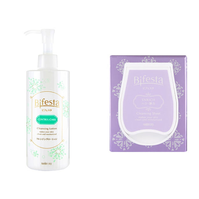 BIFFASTA  Cleansing Water Control Care + Cleansing Sheet Coenzyme Q10, 1 Set