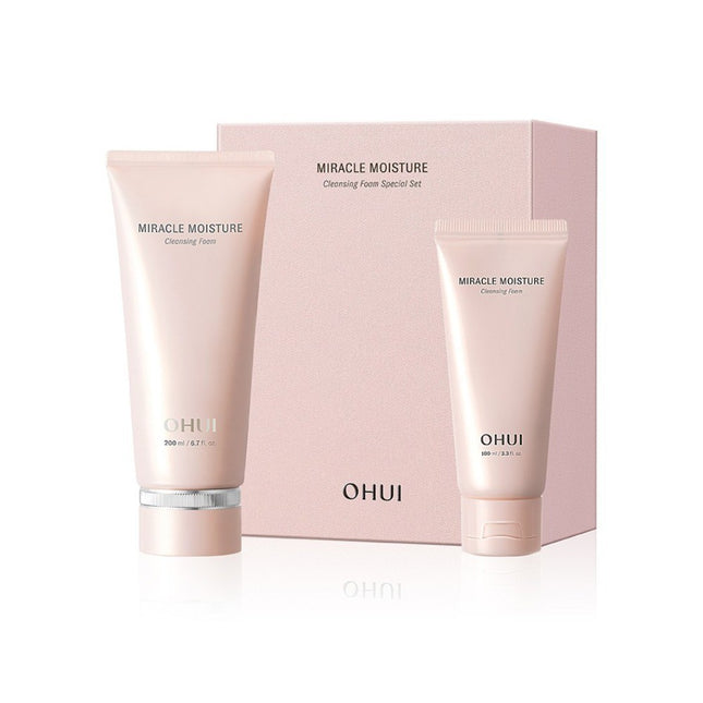OHUI  Miracle Moisture Cleansing Foam Special Set 2 Types, 1 Set
