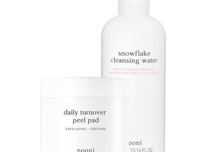NONE Nuni Daily Peeling Pad + Cleansing Water Set, 1 Set