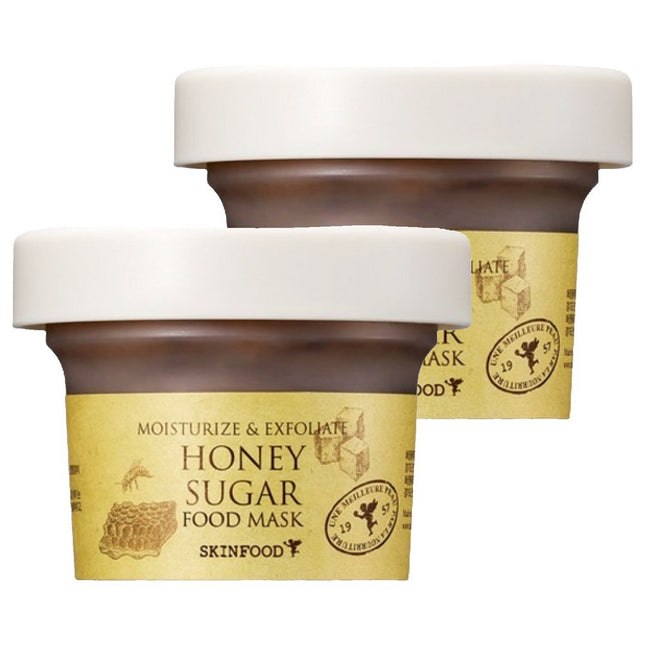 SKINFOOD  Honey Sugar Food Mask 120g, 1 count, 2 pack
