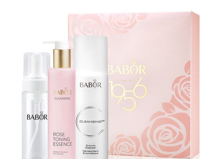 BABOR  Enzyme Cleanser & Rose Toning Lotion Set, 1 Set