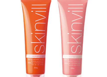 SKINVIL Hot Cleansing Gel Orange 200g + Cherry Blossom 200g, 1 Set