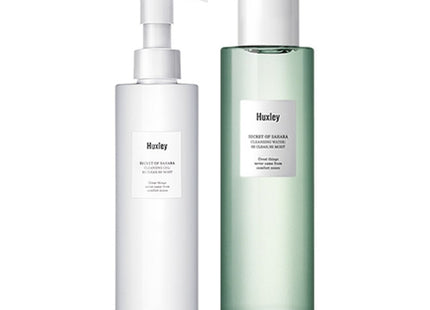 HUXLEY  Oil Essence Cleansing Water + Cleansing Foam Set