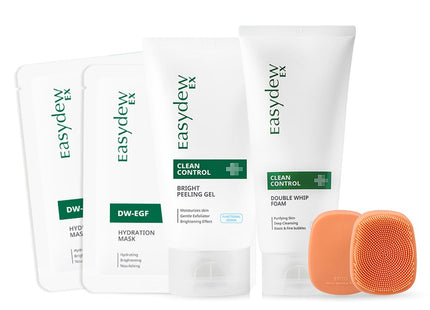 DMCK Easy Dew Clean Control Double Whim Foam Bright Peeling Gel Set