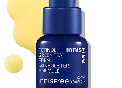 INNISFREE Innisfree Retinol Green Tea PDRN Skin Booster Ampoule, 25ml, 1 Count