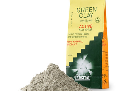 MUD & CLEANSER Active Green Clay Powder Pack 500g, 1 Count, 1 Pack