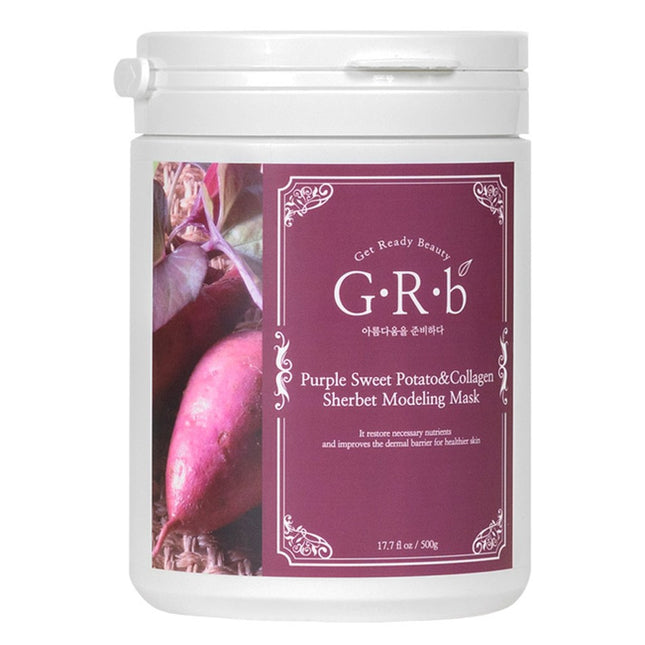 NONE GRB Glucose Containing Active Oxygen Protective Shield Purple Sweet Potato Collagen Sherbet Modeling Pack 500g, 1 Count, 1 Each