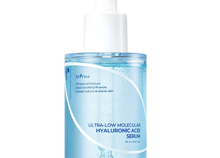 ISNTREE  Ultra-Low Molecular Hyaluronic Acid Serum, 50ml, 1 Count