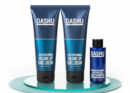 DASHU Daily Volume Up Curl Cream Double Set