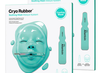 DR.JART+  Cryo Rubber Soothing Mask, 1 Count, 2 Counts