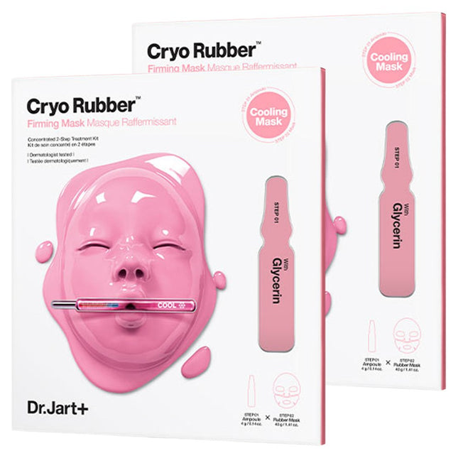 DR.JART+  Cryo Rubber Firming Mask, 1 Count, 2 Count