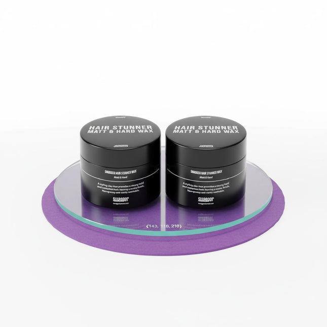 SWAGGER Hair Stunner Wax Matte  Hard 50g Double Pack