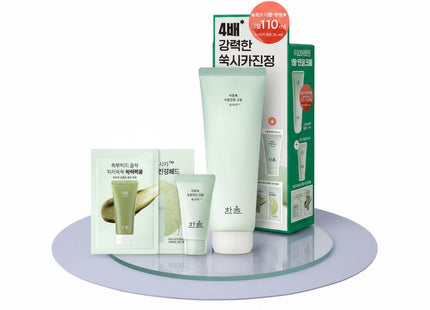 HANYUL HANYUL Mugwort Calming Moisture Cream 110ml +25ml+ Pads 2ea+Foam 2ml