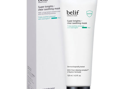 BELIF  Super Knights Clear Soothing Mask Jumbo, 1 Count