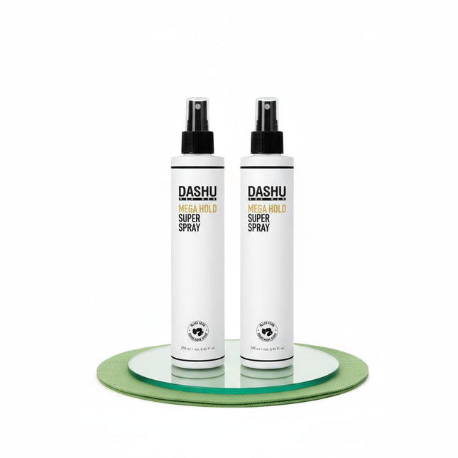 DASHU FOR MEN Mega Hold Super Hard Spray 250ml Special Set +50ml Bonus