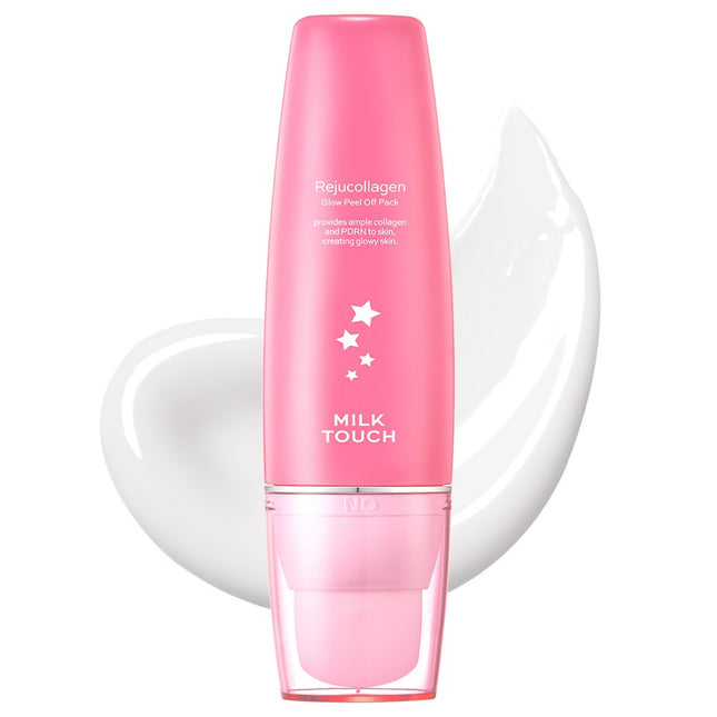 MILK TOUCH  Ultra-Low Molecular Absorption Collagen Radiance Peel-Off Pack 60ml, 1 Count