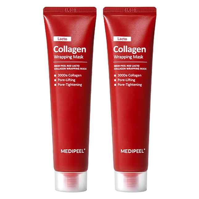 MEDI-PEEL  Red Lacto Collagen Wrapping Mask 70ml, 2 Count
