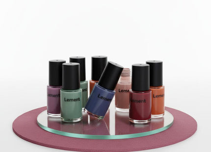 LUMENT Color Nail Collection with Hardener  Glossy Nourisher
