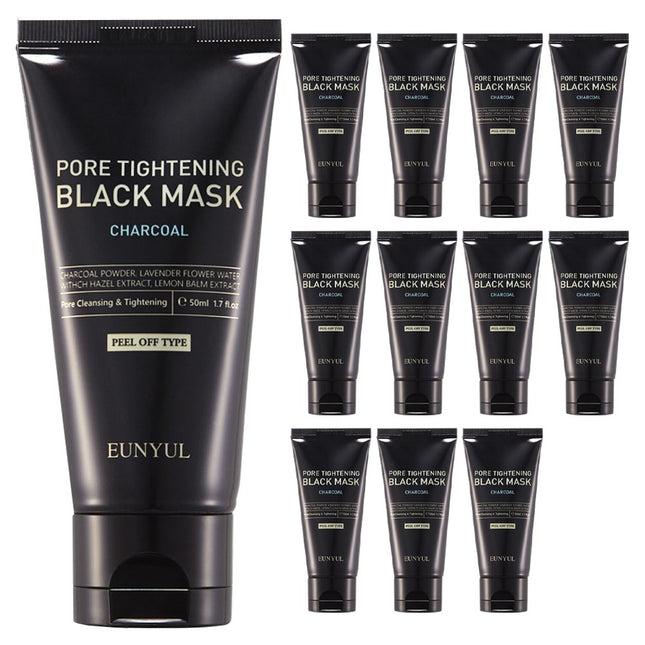 EUNYUL  Pore Tightening Black Peel-off Pack, 1 Sheet, 12 Count