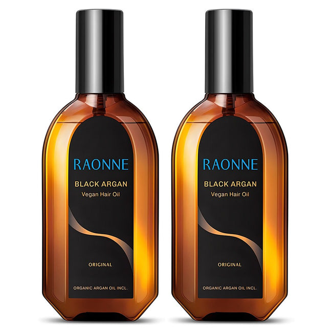 LAONNE  Black Argan Hair Oil, 100ml, 2 Count