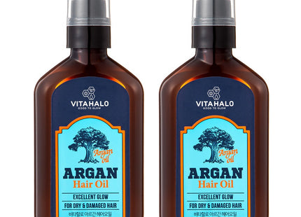 VITAHALO  Hair Argan Oil, 100ml, 2 Count