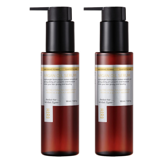 HARAZ  Argan Oil Hair Serum, 100ml, 2 Count