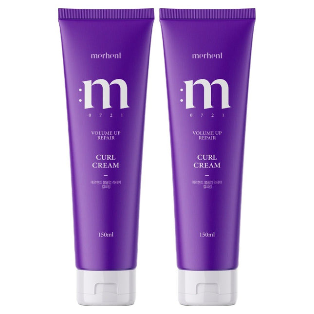 MERCHENT  Volume Up Repair Curl Cream Essence, 150ml, 2 Count