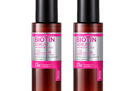 HARAZ HAIR LAB PLUS  Biotin Serum, 100ml, 2 Count