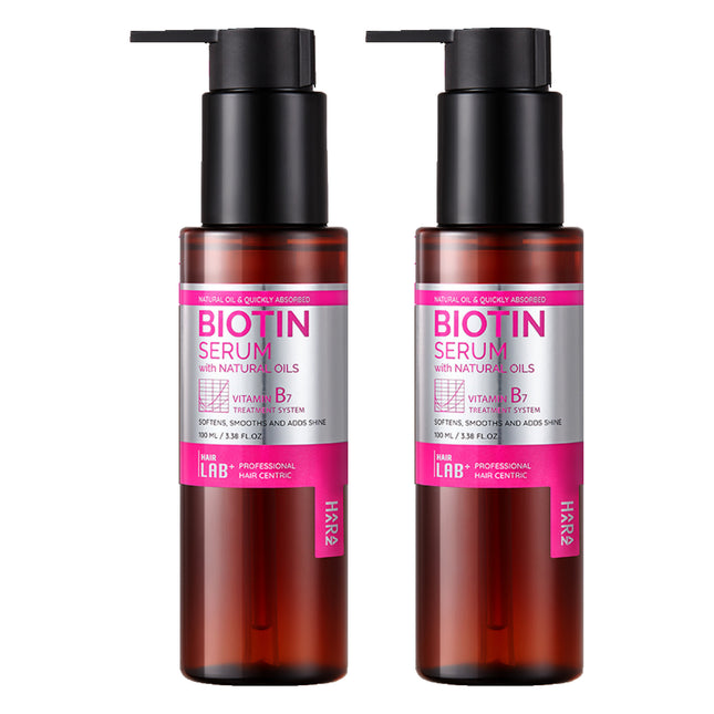 HARAZ HAIR LAB PLUS  Biotin Serum, 100ml, 2 Count