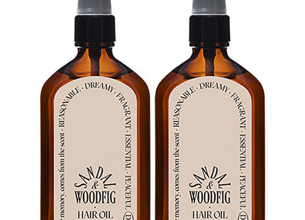 ODEDD  Milkprotein Intensive Hair Oil Sandalwood Fig, 100ml, 2 Count