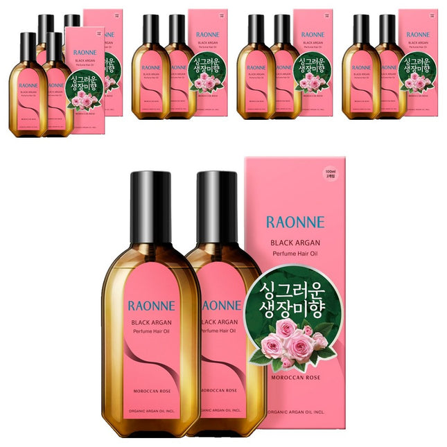 LAONNE Laonne Black Argan Perfume Hair Oil Essence Moroccan Rose 100ml 12 Count