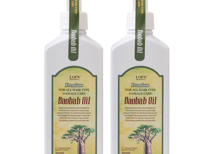 LOHPNH Lohpnh Baobab Rich Hair Oil, 200ml, 2 Count
