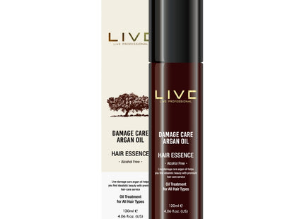AISH  Live Damage Care Argan Hair Oil, 120ml, 1 count