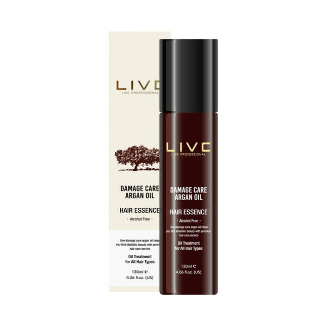 AISH  Live Damage Care Argan Hair Oil, 120ml, 1 count
