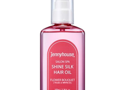 JENITHOUSE COSMETICS Salon Spa Shine Silk Hair Oil Flower Bouquet, 100ml, 1 Count
