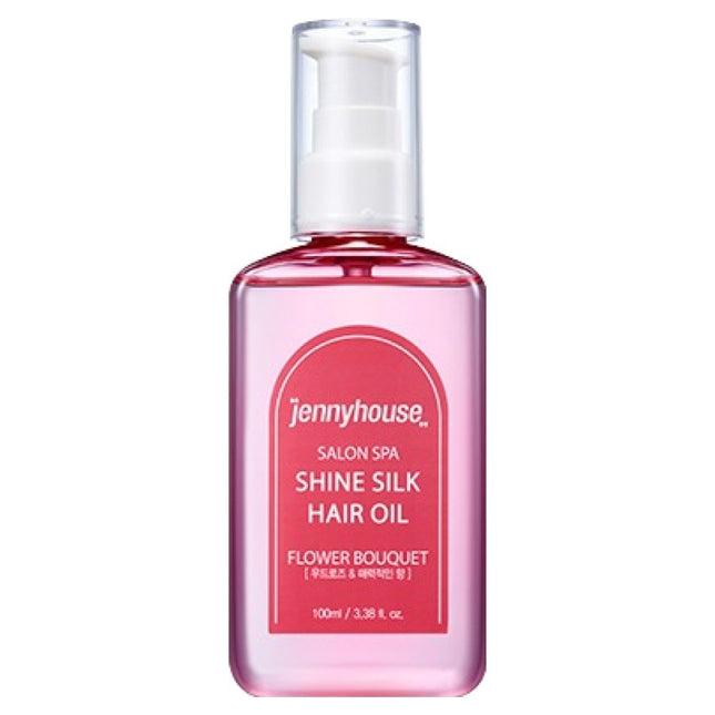 JENITHOUSE COSMETICS Salon Spa Shine Silk Hair Oil Flower Bouquet, 100ml, 1 Count