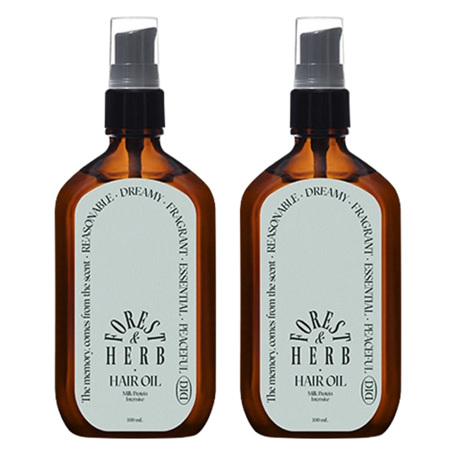 ODID  Milkprotein Intensive Hair Oil Forest Herb 100ml 2 count