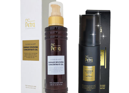 NC PETRA NC Petra Oil Damage Care Concentrate Reviving Hair Salon Essence for Shine, 120ml, 1 Count