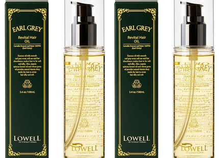 ROWELL  Earl Grey Revitalizing Hair Oil, 100ml, 2 count