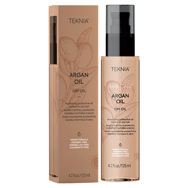 LACOME TECHNA  Argan Oil 125ml for Dry Hair Nourishing Serum, 1 count