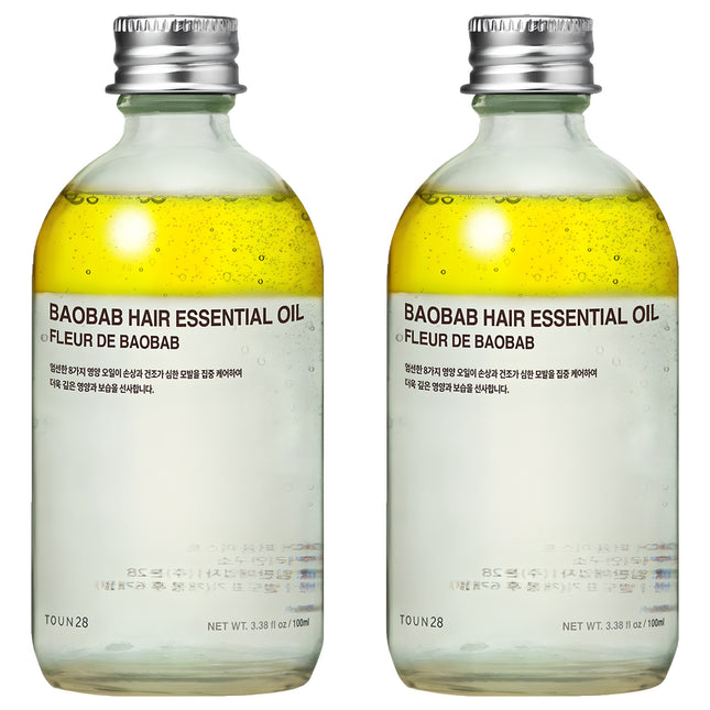 TONE 28  Baobab Hair Essential Oil, 100ml, 2 count