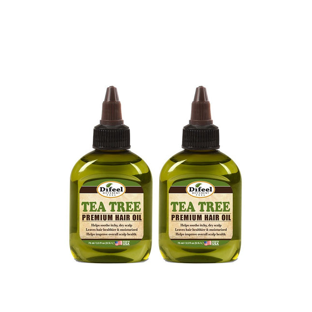 DEEPIL Deepil Premium Tea Tree Hair Oil, 75ml, 2 Count