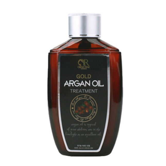 NONE COMPANY Gold Argan Treatment Hair Oil, 110ml, 1 count
