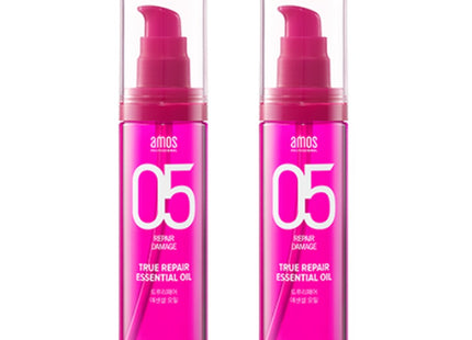 AMOS PROFESSIONAL Amos True Repair Essential Hair Oil, 100ml, 2 Count