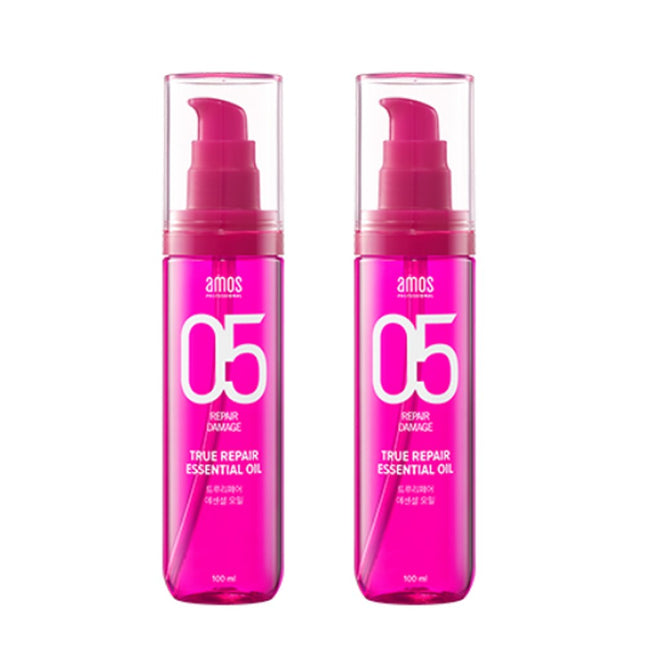 AMOS PROFESSIONAL Amos True Repair Essential Hair Oil, 100ml, 2 Count