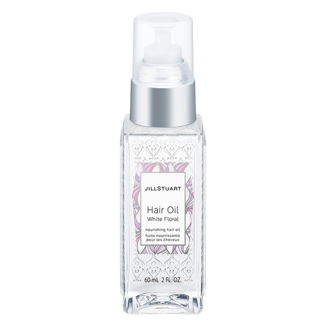 JILL STUART  WHITE FLORAL HAIR OIL 60ML 1PC