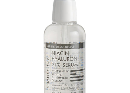 THE SKIN FACTORY Derma Factory Niacin Hyaluron Serum, 80ml, 1 Pack