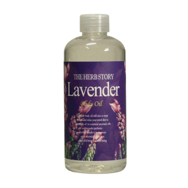 THE HERB STORY  Body Oil Lavender 300ml 1 Count