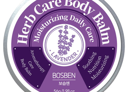 HERB CARE  Body Balm Lavender Scent, 56g, 1 Count